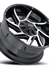 Vision 422 Prowler Wheel 20x12 8x180 -51mm Gloss Black Machined Face                                     - 422Z20287GBMF-51 - Image 2
