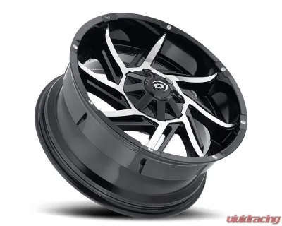 Vision 422 Prowler Wheel 20x12 8x180 -51mm Gloss Black Machined Face - 422Z20287GBMF-51
