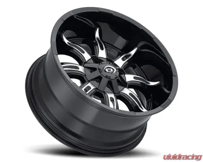 Vision 423 Manic Wheel 18x9 6x135 | 6x5.5 -12mm Gloss Black Machined Face - 423-8993GBMF-12