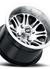Vision 547 Spirit Wheel 12x8 4x4 -10mm Gloss Black Mirror Machined Face                                     - 547-12844GBMF4 - Image 2
