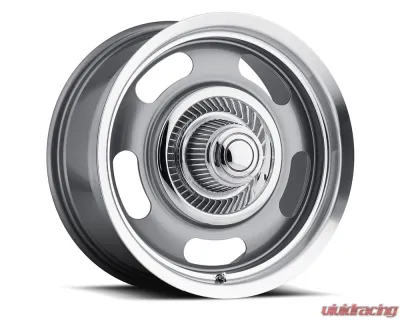 Vision 55 Rally Alumunum Wheel 18x8.50 6x5.5 -6mm Gunmetal Machined Lip - 55-8883GMML-6