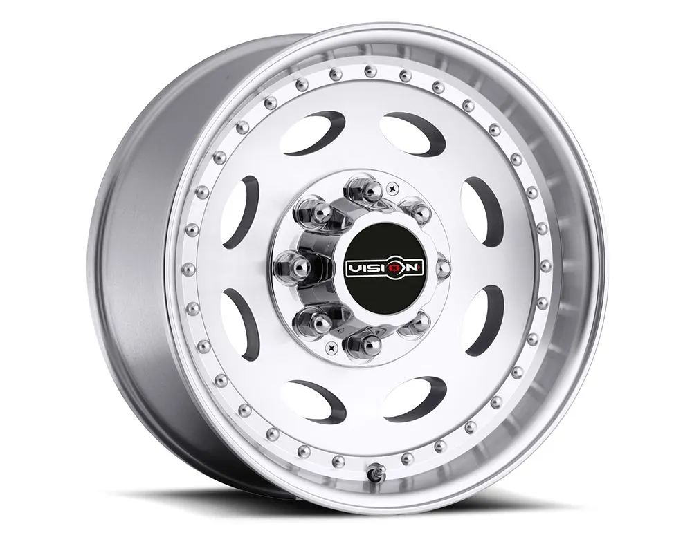 Vision 81A Heavy Hauler Wheel 19.5x7.50 8x170 0mm Machined - 81A-9770M0