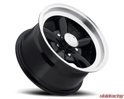 Vision 141 Legend 5 Wheel 15x7 5x4.5 6mm Gloss Black Machined Lip - 141H5765GB6