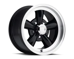 Vision 141 Legend 5 Wheel 15x7 5x4.5 -7mm Gloss Black Machined Lip