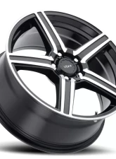 Voxx Como Gloss Black Machined Face Wheel 18x8 5x1080/114.30 45mm                                     - COM 880-5008-45 GBM - Image 2