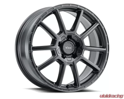 Voxx Monte Wheel 17x7.5 5x100/114.3 20mm Matte Black - MON 775-5001-20 MB