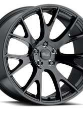 Voxx Wheels Replica Hellcat 20x9 5x127 | 5x5 22mm Gloss Black                                     - CAT 290-5127-22 GB - Image 2