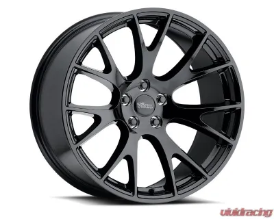 Voxx Wheels Replica Hellcat 20x9 5x127 | 5x5 22mm Gloss Black - CAT 290-5127-22 GB