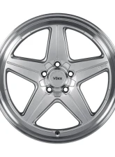 Voxx Wheels Nesso 18x8.5 5x112 | 5x120 42mm Silver With Machined Lip                                     - NES 885-5003-42 SML - Image 20