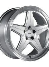 Voxx Wheels Nesso 18x8.5 5x112 | 5x120 42mm Silver With Machined Lip                                     - NES 885-5003-42 SML - Image 3