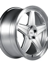 Voxx Wheels Nesso 18x8.5 5x112 | 5x120 42mm Silver With Machined Lip                                     - NES 885-5003-42 SML - Image 4