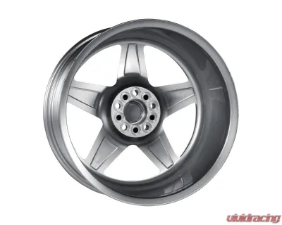 Voxx Wheels Nesso 18x8.5 5x112 | 5x120 42mm Silver With Machined Lip - NES 885-5003-42 SML