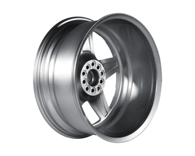 Voxx Nesso 18x8.5 Wheels 5x108 | 5x114.3 Silver Machined Lip
