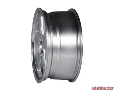 Voxx Wheels Nesso 18x8.5 5x112 | 5x120 42mm Silver With Machined Lip - NES 885-5003-42 SML