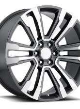 Voxx Wheels Replica 2018 Denali 22x9 6x139.7 31mm Gunmetal Machined Face                                     - DN2 229-6139-31 GMF - Image 2