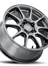 Voxx Wheels Cotto 17x7.5 5x100 | 5x114.3 40mm Gunmetal                                     - COT 775-5001-40 GM - Image 2