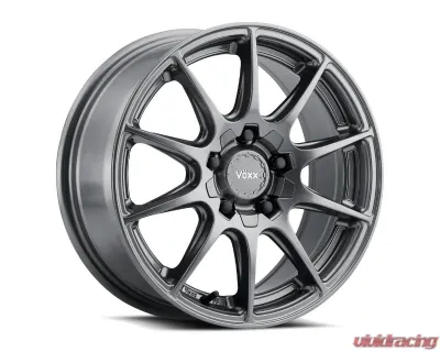 Voxx Wheels Cotto 17x7.5 5x100 | 5x114.3 40mm Gunmetal - COT 775-5001-40 GM