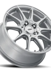 Voxx Wheels Cotto 16x7 5x98 | 5x105 40mm Silver                                     - COT 670-5005-40 S - Image 2