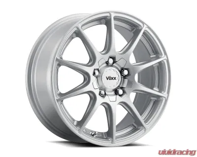 Voxx Wheels Cotto 16x7 5x98 | 5x105 40mm Silver - COT 670-5005-40 S