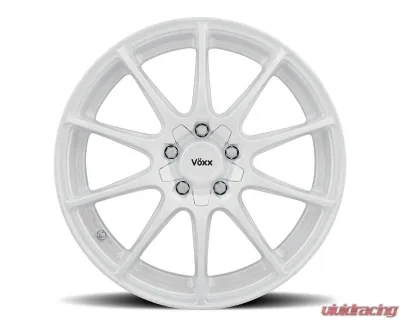 Voxx Wheels Cotto 17x7.5 5x100 | 5x114.3 40mm White - COT 775-5001-40 W