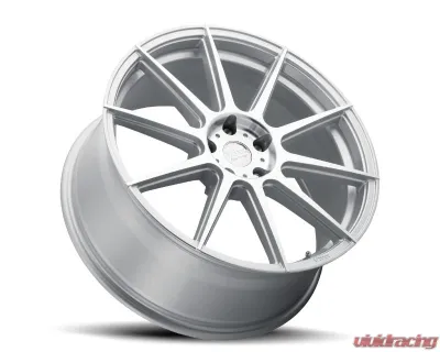 Voxx Wheels Lucca 19x8.5 5x114.3 35mm Silver Machined Face - LUC 985-5114-35 SMF