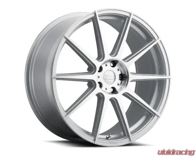Voxx Wheels Lucca 19x8.5 5x114.3 35mm Silver Machined Face - LUC 985-5114-35 SMF
