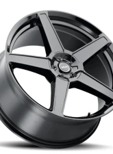 Voxx Wheels MG5 16x7 5x108 | 5x114.3 40m Gloss Black                                     - MG5 670-5008-40 GB - Image 2