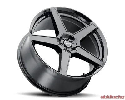 Voxx Wheels MG5 16x7 5x108 | 5x114.3 40m Gloss Black - MG5 670-5008-40 GB