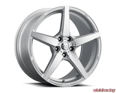Voxx Wheels Modena 18x9 5x120 30mm Gloss Silver with Machined Face - MOD 890-5120-30 SMF