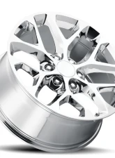 Voxx Wheels Replica Snowflake 20x9 6x139.7 27mm Chrome                                     - SFO 290-6139-27 C - Image 2