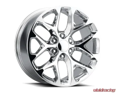 Voxx Wheels Replica Snowflake 20x9 6x139.7 27mm Chrome - SFO 290-6139-27 C