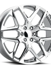 Voxx Wheels Replica SSW 22x9 6x139.7 31mm Chrome Chevrolet Silverado 1500                                     - SSW 229-6139-31 C - Image 2