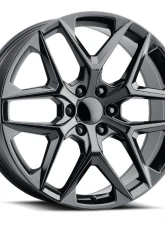 Voxx Wheels Replica SSW 22x9 6x139.7 31mm Gloss Black Chevrolet Silverado 1500                                     - SSW 229-6139-31 GB - Image 2
