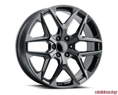 Voxx Wheels Replica SSW 22x9 6x139.7 31mm Gloss Black Chevrolet Silverado 1500 - SSW 229-6139-31 GB