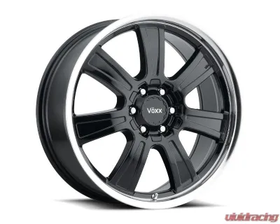Voxx Wheels Turin 20x8.5 6x132 | 6x139.7 39mm Gloss Black Machined Lip - TUR 285-6003-39 GBL (2)