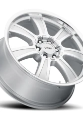 Voxx Wheels Turin 18x8.5 6x132 | 6x139.7 39mm Silver Machined Face & Lip                                     - TUR 885-6003-39 SMF (2) - Image 2
