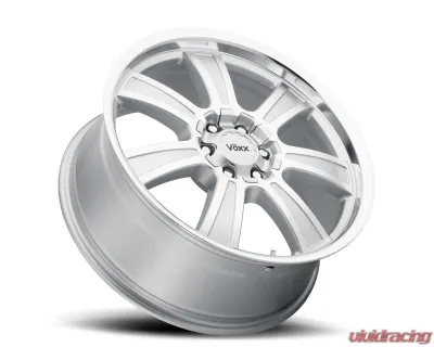 Voxx Wheels Turin 18x8.5 6x132 | 6x139.7 39mm Silver Machined Face & Lip - TUR 885-6003-39 SMF (2)