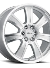 Voxx Wheels Turin 18x8.5 6x132 | 6x139.7 39mm Silver Machined Face & Lip                                     - TUR 885-6003-39 SMF (2) - Image 2