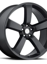 Voxx Wheels Replica Charger 20x9 5x115 20mm Matte Black Dodge Charger SRT8                                     - CHR 290-5115-20 MTB - Image 2