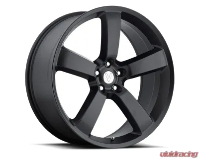 Voxx Wheels Replica Charger 20x9 5x115 20mm Matte Black Dodge Charger SRT8 - CHR 290-5115-20 MTB