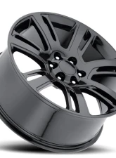 Voxx Wheels Replica Escalade Platinum 22x9 6x139.7 31mm Gloss Black with Gloss Black Cap                                     - ESV 229-6139-31 GB - Image 2