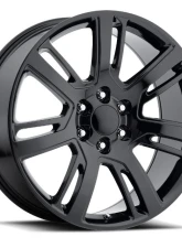 Voxx Wheels Replica Escalade Platinum 22x9 6x139.7 31mm Gloss Black with Gloss Black Cap                                     - ESV 229-6139-31 GB - Image 2