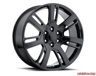 Voxx Wheels Replica Escalade Platinum 22x9 6x139.7 31mm Gloss Black with Gloss Black Cap - ESV 229-6139-31 GB