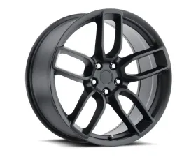Voxx Wheels Replica Hellcat Widebody 20x10.5 5x115 25mm Matte Black Dodge Challenger