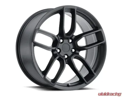 Voxx Wheels Replica Hellcat Widebody 20x9 5x115 20mm Matte Black Dodge Challenger - CAW 290-5115-20 MB