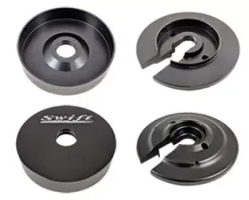 Swift Springs OD 2.0 Inch Bump Springs Retainers 0.5 Inch Shaft Diameter