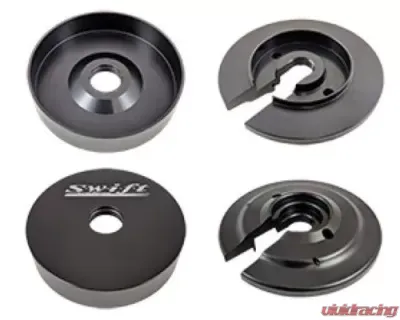 Swift Springs OD 2.3 Inch Flat Wire Bump Spring Retainers 0.5 Inch Shaft Diameter - SBR500 SB