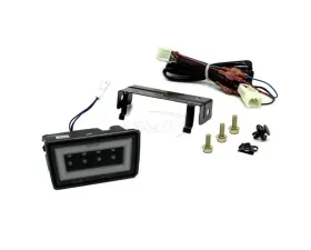 SMY F1 V3 Hyper-Flash Rear Brake Light (RBL) Double Smoked w/ DRL White Light Bar Subaru WRX | STI 2015-2021