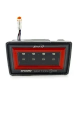 SMY Performance F1 V3 Hyperflash Clear Rear Brake Light w/ DRL Red Light Bar Subaru WRX 2022+                                     - SMY-F1V3-CLRD-VB - Image 2
