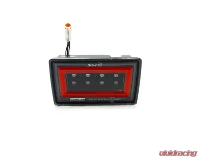 SMY Performance F1 V3 Hyperflash Clear Rear Brake Light w/ DRL Red Light Bar Subaru WRX 2022+ - SMY-F1V3-CLRD-VB